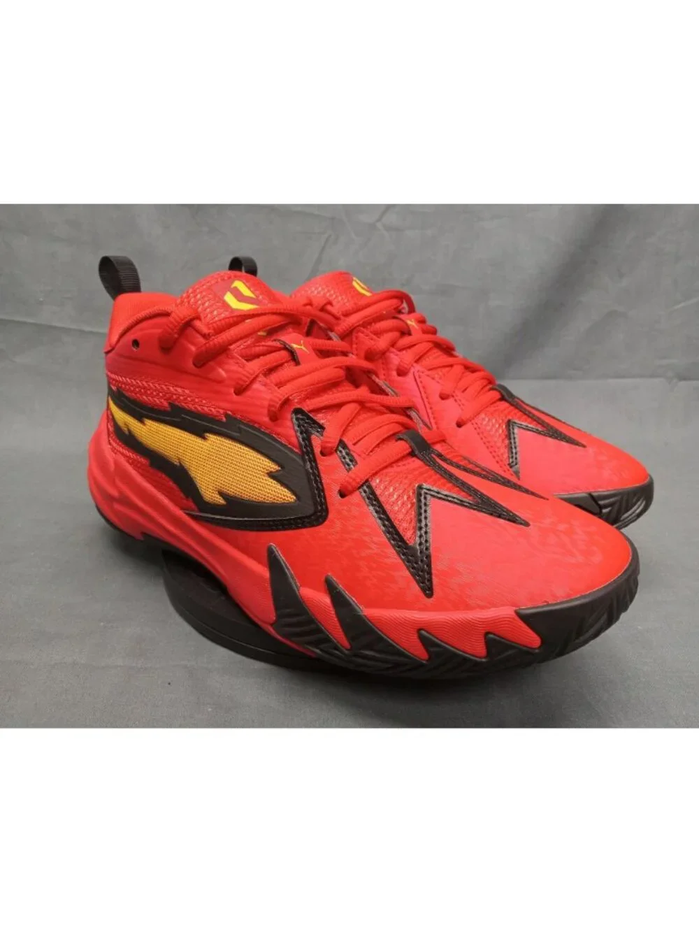Puma Scoot Zeros Retro Portland JR Sneakers Black Red Boys Size 5 NEW NO BOX!
